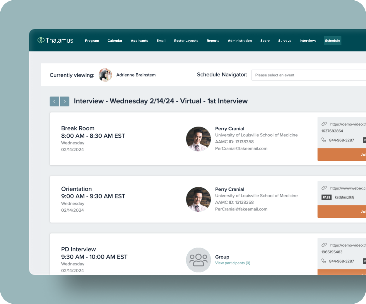 Integrated Video Interviews
