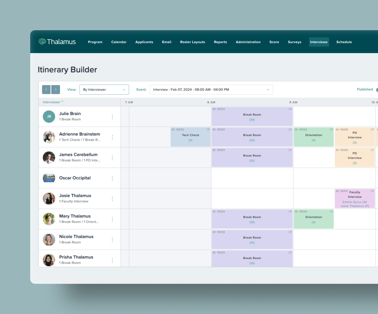 Easy Interview Scheduling