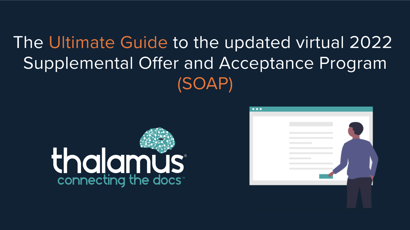 The Ultimate Guide to the updated virtual 2022 Supplemental Offer and Acceptance Program (SOAP)